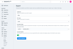 Export Screenshot 2