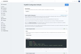 TinyMCE Cloud fieldtype Screenshot 2