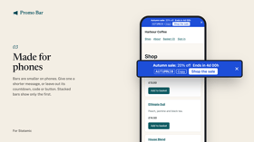 Promo Bars Screenshot 4