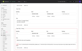 Reel: Caption and Transcript Governance Screenshot 4