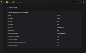 Statamic Environment Indicator & Widget Screenshot 1