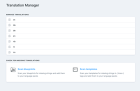 Translation Manager Screenshot 1