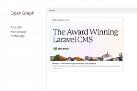 Embed Fieldtype Screenshot 4