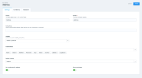 Address Field Screenshot 2