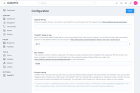 1st ChatGPT - Add ChatGPT to help write your content Screenshot 1