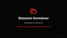 Statamic Kontainer Screenshot 1