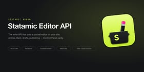 Editor API Screenshot 1