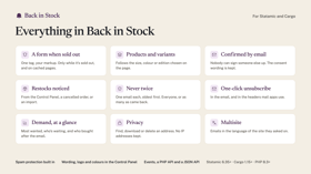 Back in stock Screenshot 7