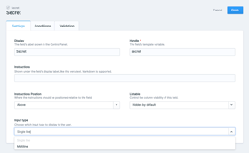 Statamic Secret Screenshot 3