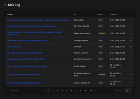 Mail logger for Statamic Screenshot 2