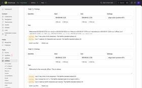 Reel: Caption and Transcript Governance Screenshot 5