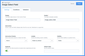 Image Select FieldType Screenshot 4