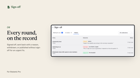 Sign-off Screenshot 5