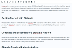 1st ChatGPT - Add ChatGPT to help write your content Screenshot 4