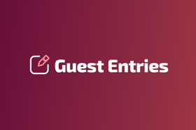 Guest Entries Screenshot 1