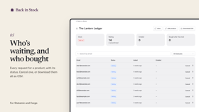 Back in stock Screenshot 6