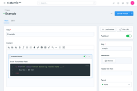 Statamic Code Transmitter Screenshot 4