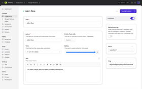 Statamic Google Reviews Screenshot 2