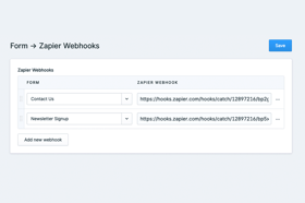 Statamic Zapier Screenshot 2
