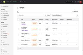 Content Governance Screenshot 3