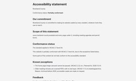 A11y State: Accessibility Statements Screenshot 1