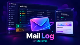 Mail logger for Statamic Screenshot 1