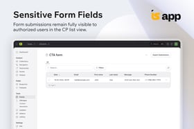 Sensitive Form Fields Screenshot 6