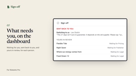 Sign-off Screenshot 6