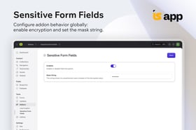 Sensitive Form Fields Screenshot 2
