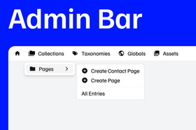Admin Bar Screenshot 1