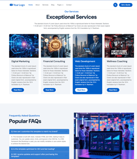 Vtalis – Multi-Purpose Statamic Starter Kit Screenshot 1