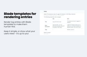 Logger for Statamic Screenshot 3