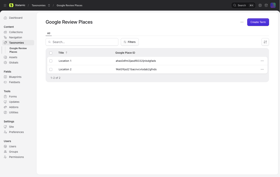 Statamic Google Reviews Screenshot 4