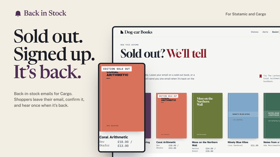 Back in stock Screenshot 1