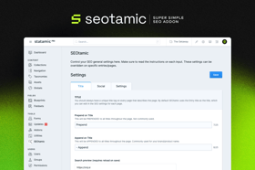 SEOtamic Screenshot 1