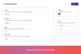 Simple Redirects Screenshot 3