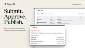 Sign-off Screenshot 1