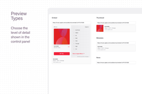 Embed Fieldtype Screenshot 5