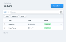 Currency Fieldtype Screenshot 2