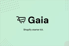 Gaia - Shopify Starterkit Screenshot 1