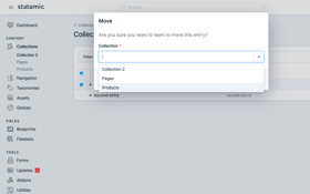Move Entries Screenshot 2
