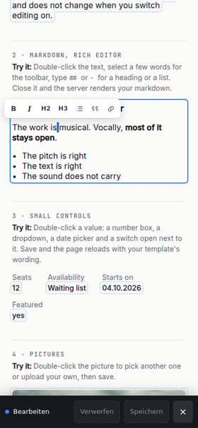 Inline Edit Screenshot 6