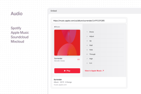 Embed Fieldtype Screenshot 3