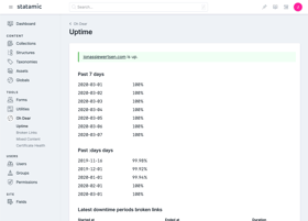 Oh Dear Integration Screenshot 2