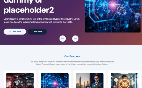 Vtalis – Multi-Purpose Statamic Starter Kit