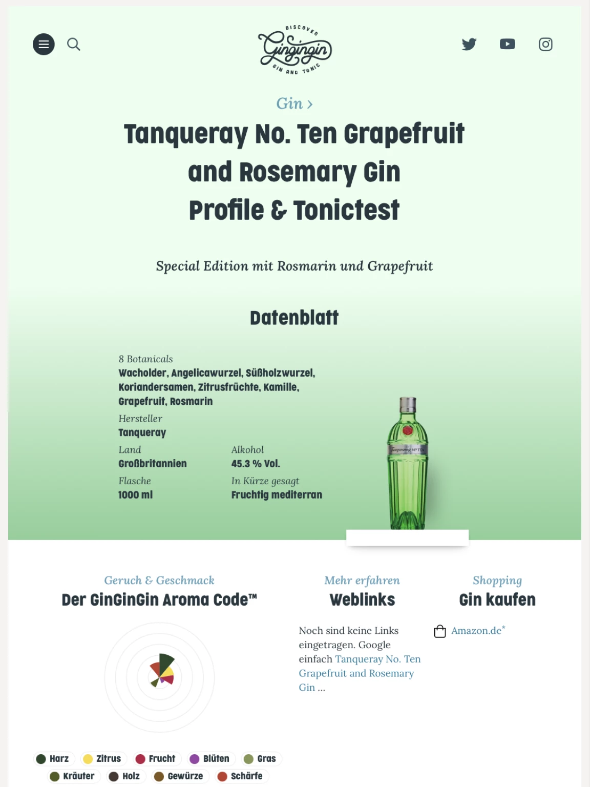 Screenshot of GinGinGin