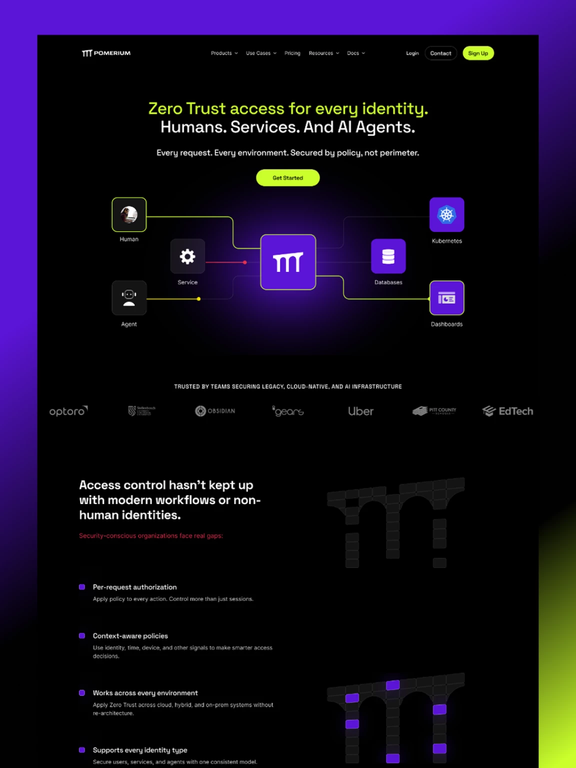Screenshot of Pomerium