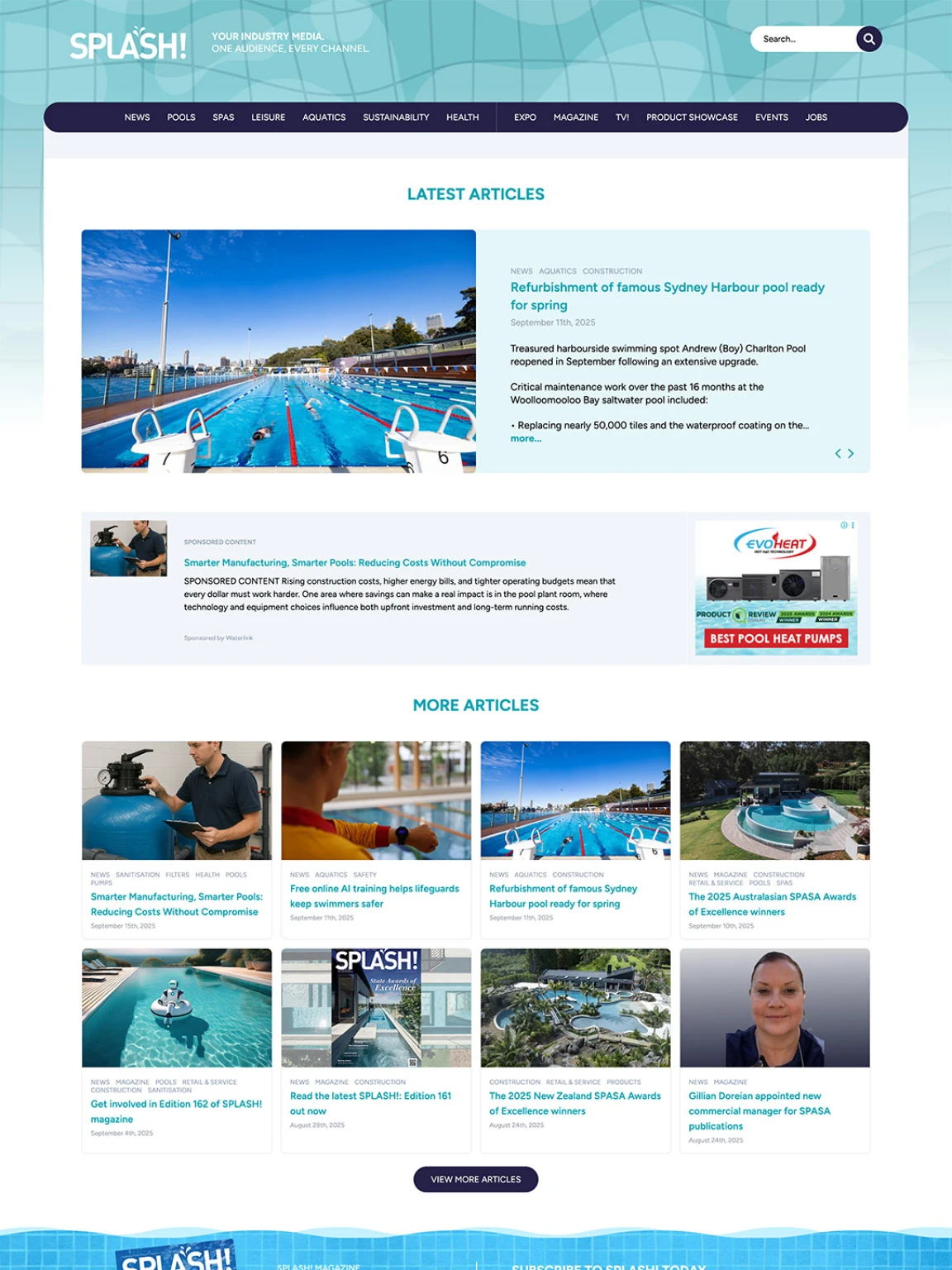 Screenshot of SPLASH!