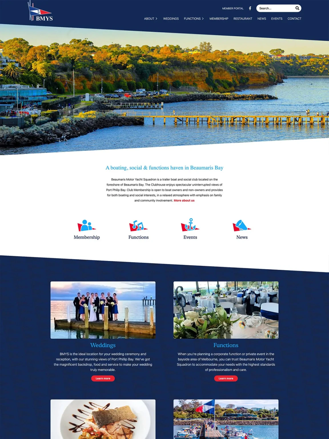 Screenshot of Beaumaris Motor Yacht Squadron