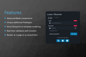 Instant Livewire Forms Screenshot 2